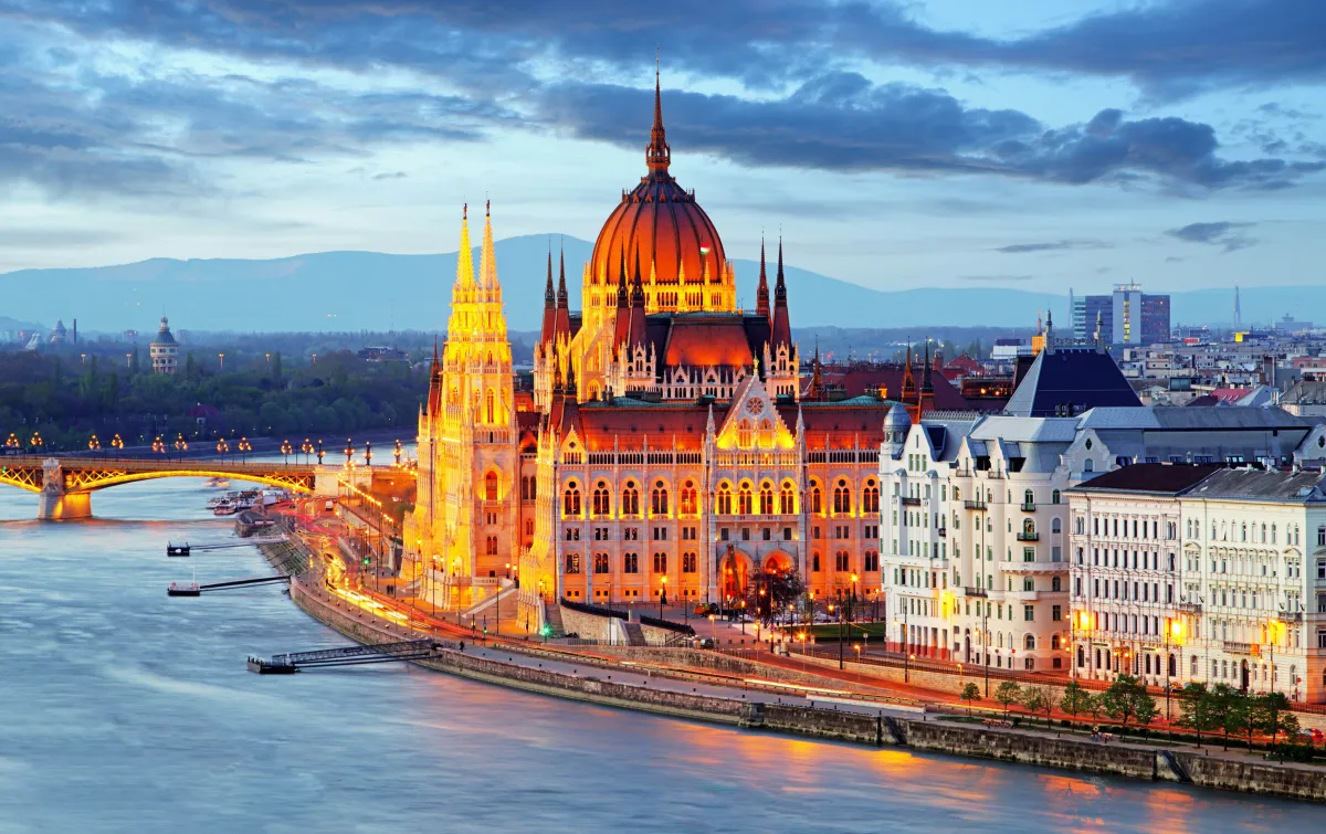 A calm view of Budapest