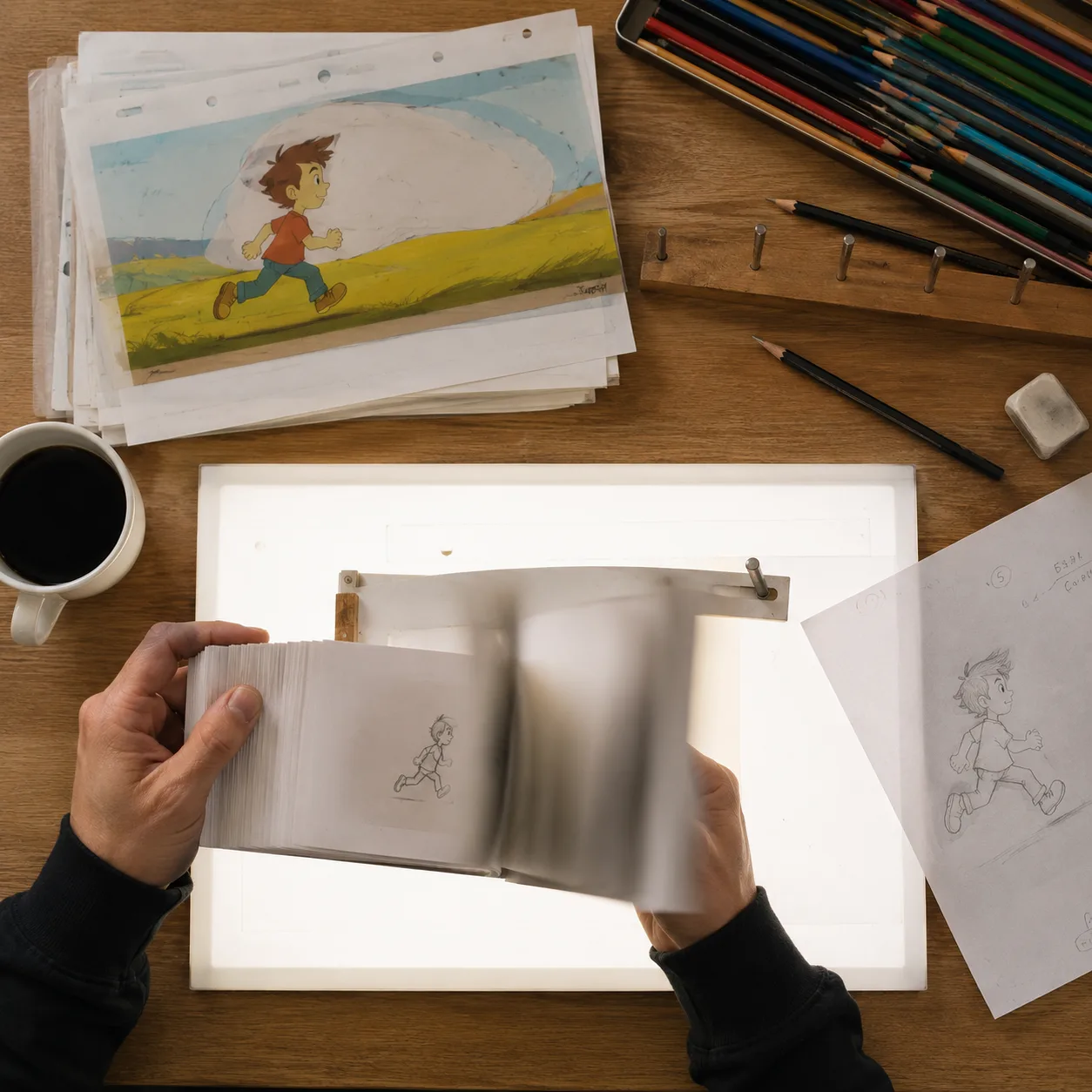 Animation work at Budapest Metropolitan University